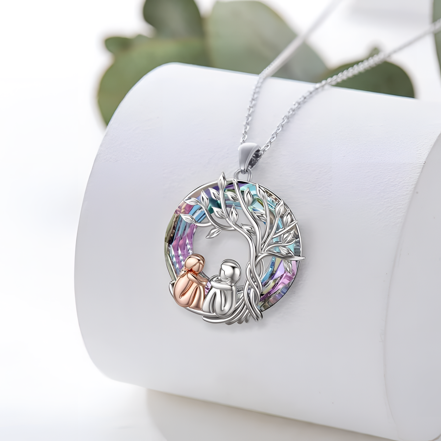 El Colgante de Amor Incondicional -  2 Colgantes + Caja Regalo Bisutería + Tarjeta dedicatoria