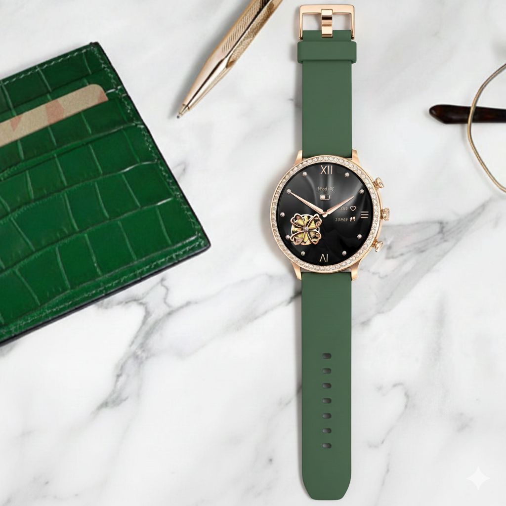 Smartwatch OXYN 1.3 está diseñado para mujeres.