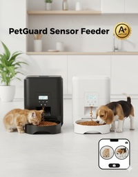 PetGuard SensorFeeder™ El comedero inteligente que cuida de tu mascota incluso cuando tú no puedes.