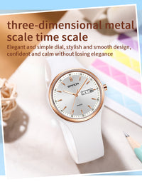 El reloj que refleja tu esencia y va contigo todos los días. Reloj de cuarzo minimalista. Solo con llevarlo crearás tendencia. Un reloj que habla de Tí.