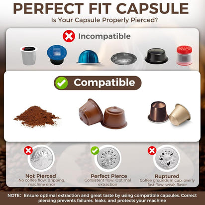 Cafetera Portátil 3 en 1 – Máquina de Café Espresso Compacta y Recargable para Café Molido +REGALO APLIQUES CAPSULAS