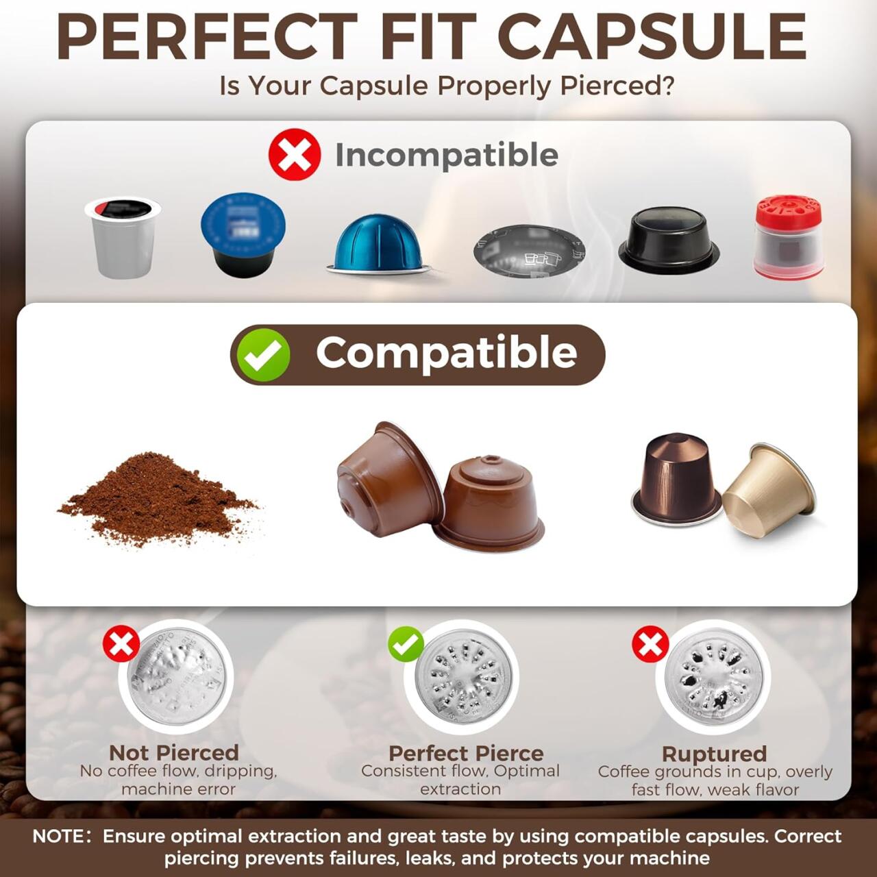 Cafetera Portátil 3 en 1 – Máquina de Café Espresso Compacta y Recargable para Café Molido +REGALO APLIQUES CAPSULAS